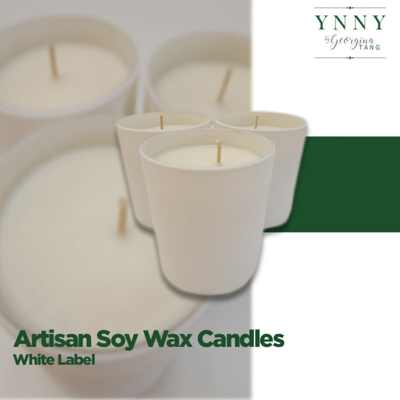 White label soy wax candle