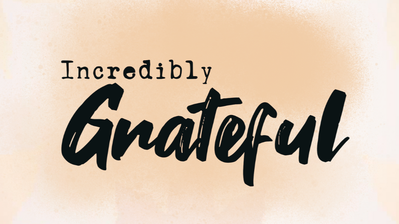 A Grateful Heart