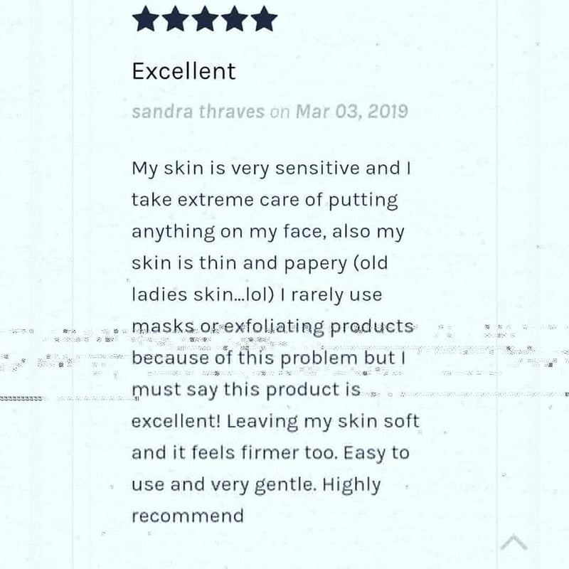 AMAZING REVIEWS ON EXFOLIATING FACE MASK AGAIN
