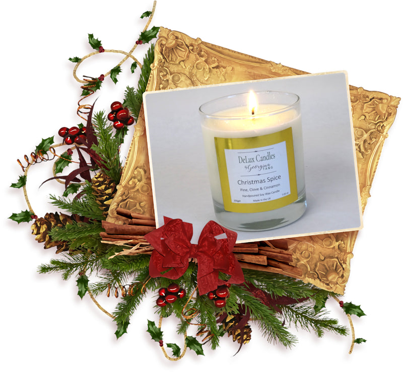PRE LAUNCH OF OUR DELUX XMAS SOY WAX CANDLES