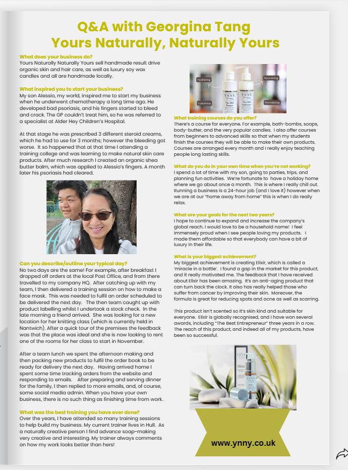 Extra, extra, read all about it in the Knowsley Chamber of Commerce Insight magazine