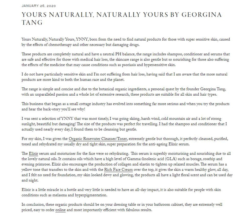 Fantastic review by the famous Luxuria Lifestyle international magazine