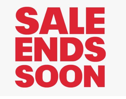Sale Ends Soon
