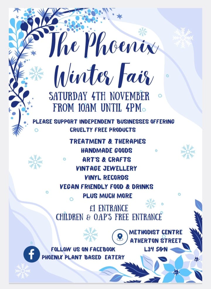 Woohoo, first ever Prescot vegan fair.