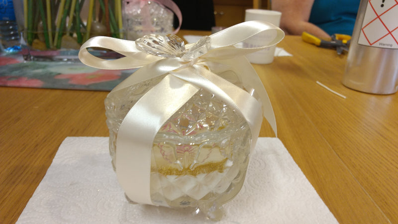 Stunning soy wax candles made in the candle workshop in Liverpool