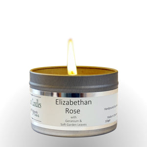 Elizabethan Rose Soy Wax Candle & Wax Melts